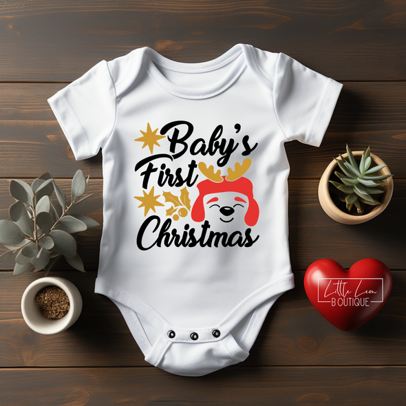 Babys 1st Christmas bodysuit (5)