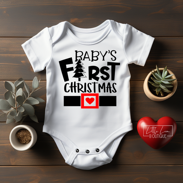 Babys 1st Christmas bodysuit (9)