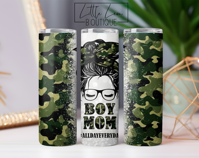 Tumbler #3 - Boy Mom Design
