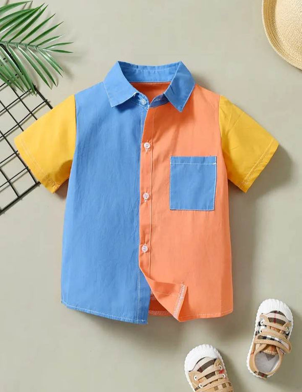 Color Block Shirt